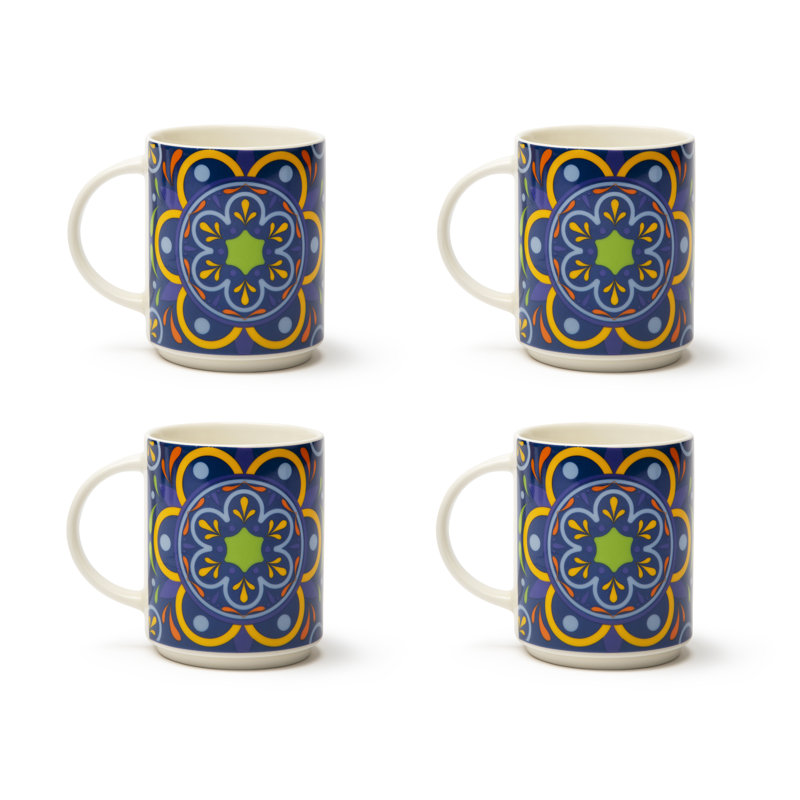 Puebla Porcelain Coffee Mug