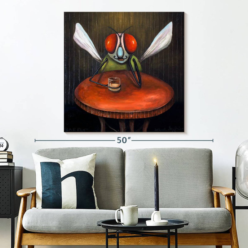 Ketti Bar Fly, 33" H x 33" W