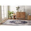 Tapis oriental bleu marine Modena-471657081
