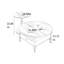 Table basse en bois massif
