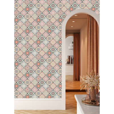 Peel & Stick Geometric Wall Mural