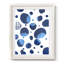 Ultramarine Orbs III - Impression encadrée