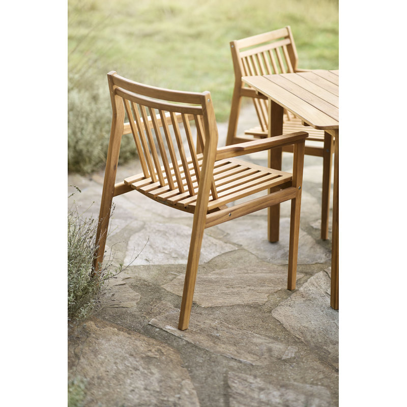 Sammen Outdoor Teak Dining Armchair
