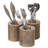 Wood Round Flatware Caddy
