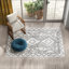 Tapis noir / ivoire Catoosa-788127269