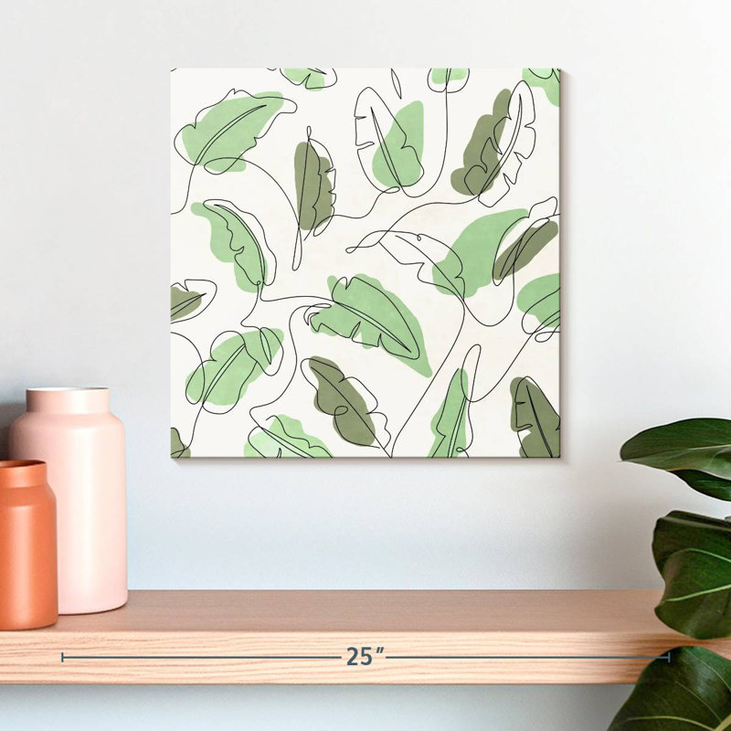Kerner Leaf Tones, 16" H x 16" W