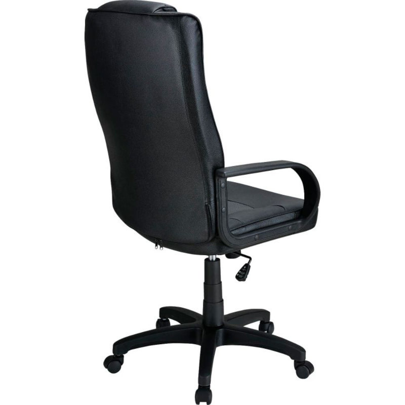 Black Leather High Back Ergonomic Executive Swivel Chair