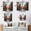 «Autumn New York City Breeze», reproduction d'art sur toile orange-2033387871-2033387868-2033387865