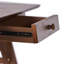 Bureau en bois avec tiroirs