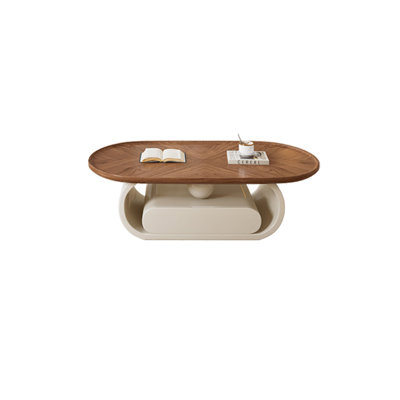 Simple Style Wood Coffee Table