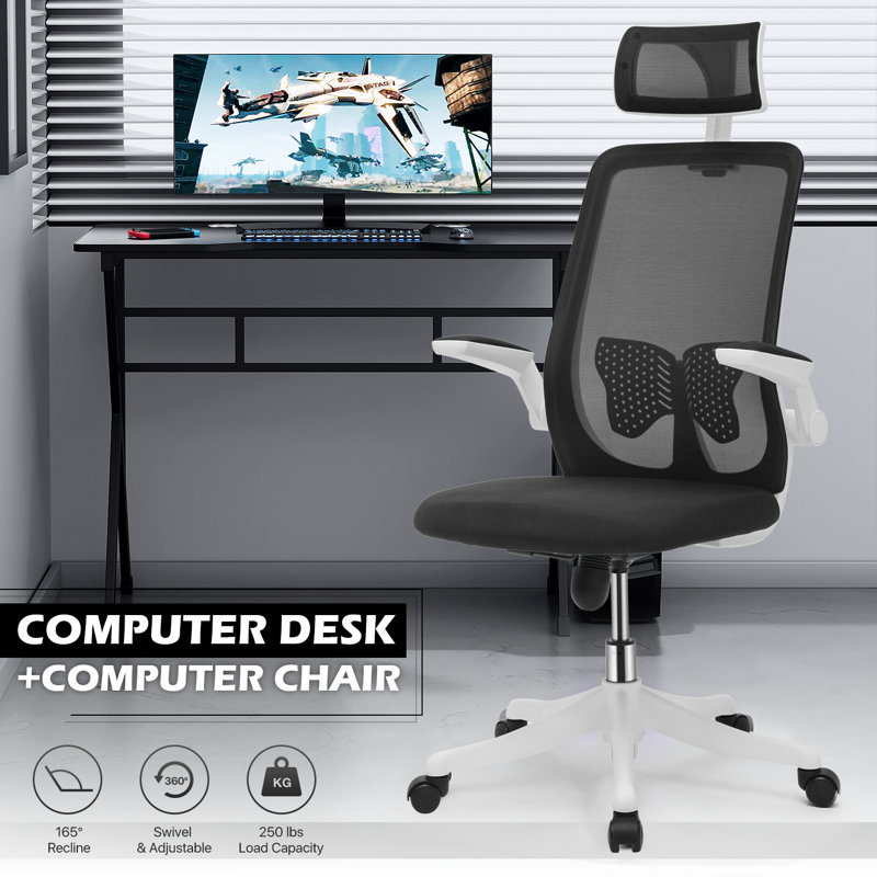 Bureau d'ordinateur ergonomique et chaise Bureau à domicile et chaise