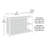 Danya 3 Drawer 42.95'' W Standard Dresser-414903069