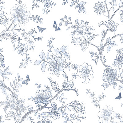 Piumafua 10m x 52.8cm Matte Wallpaper Roll