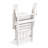Delman High Density Polyethylene Folding Adirondack Chair With Double Cup Holder-360845515