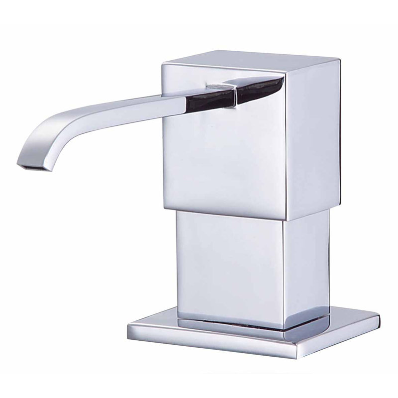 Distributeur de savon et de lotion Sirius, Chrome