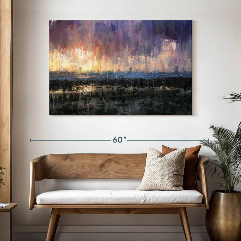 Avery Seascape Abstract, 32" H x 48" W