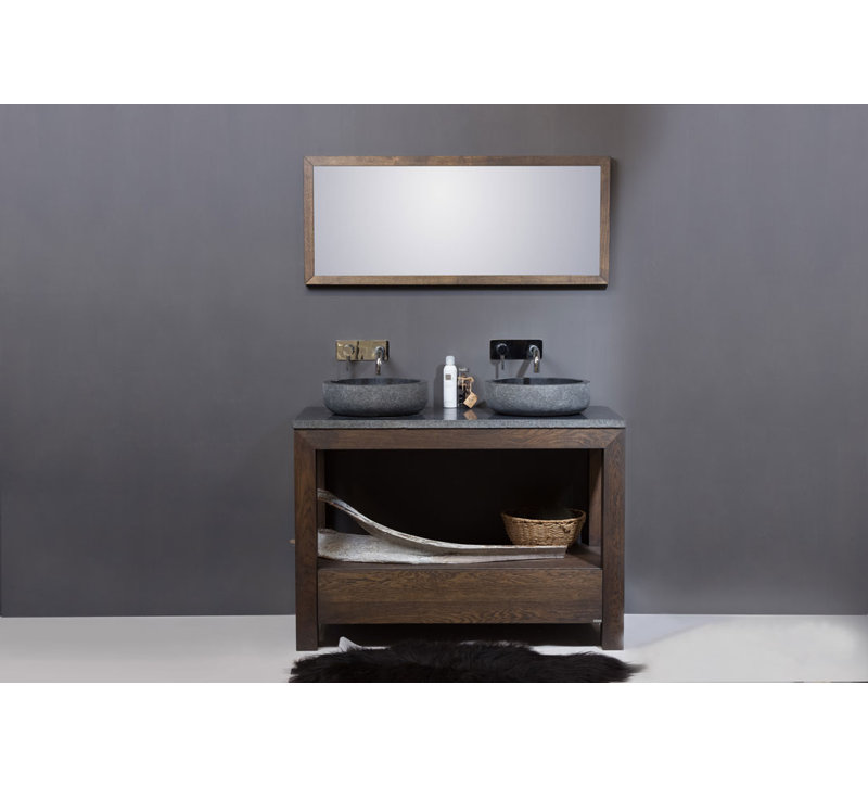 Kyliam Granite Handmade Circular Bathroom Sink