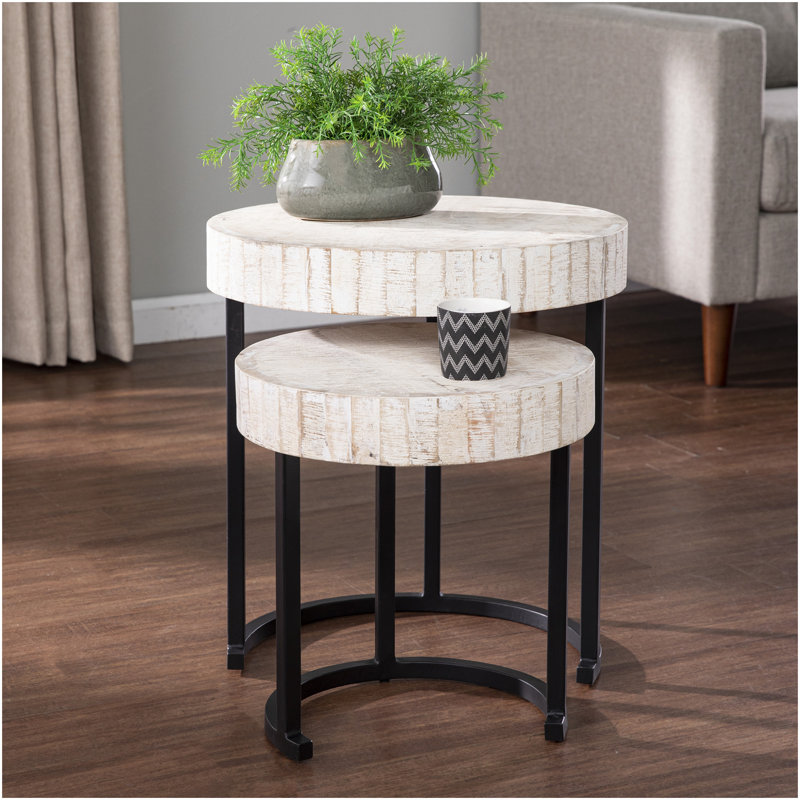 Kennerly Nesting Side Tables – 2Pc Set