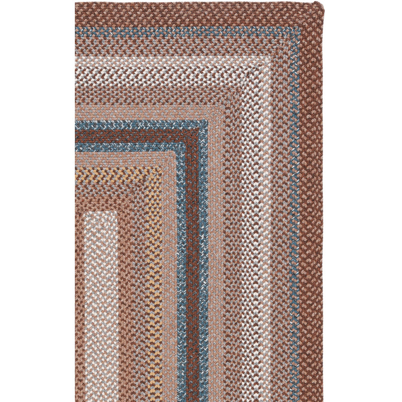 Tapis d'intérieur / extérieur géométrique tissé à la main Liptak, Tapis de couloir 2 pi 3 po x 10 pi