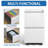 2 Drawer Metal  Mobile File Cabinet, Rolling File Cabinet With Lock For Hanging Legal/Letter/A4 Size,Fully Assembled Except Wheels-1209475793