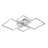 Demott 24.4" Cluster Square LED Flush Mount