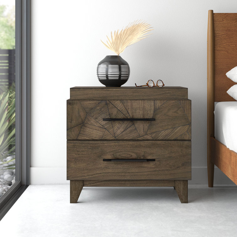 Ensemble de commode configurable en bois massif Huascar