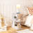 Nikaila 24.4" Tall Narrow End Table with Charging Station and Light-2030557521