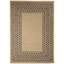 Tapis intérieur / extérieur brun clair / noir-1037983714