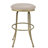 Swivel Upholstered Counter Stool with Metal Frame-48366674-48366677-27796883
