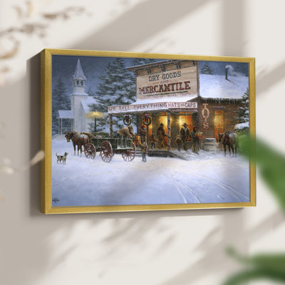 Vœux de Noël - impression encadrée - réarmable