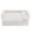 Commix Down Filled Overstuffed Sleeper Sofa In Pure White-105697914