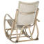 Chaise berçante d'extérieur en osier / rotin Reis-16288786