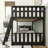 Brubaker Kids Twin Over Twin Bunk Bed-1257710140