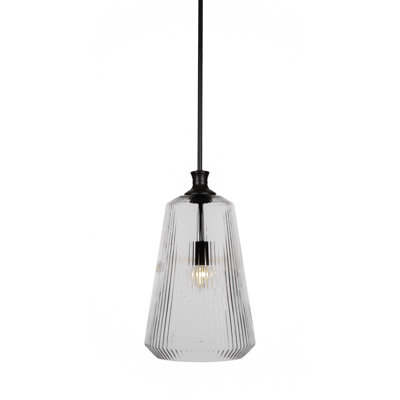 Carina Stem Hung Pendant With 11" Glass