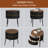 Midwest 21.85" H 2-Drawer End Table -670521489