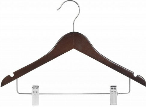 Cintre en bois pour enfants, Noyer