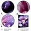 Mauve majestueux iris noir I - impression florale en métal-1193318746