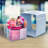 White Stackable Tilt Bin Counter Organizers 8-Pack