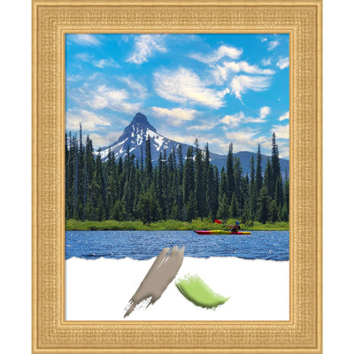 Kemiyah Gold Wood Picture Frame