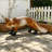 Realistic Red Fox Figurine
