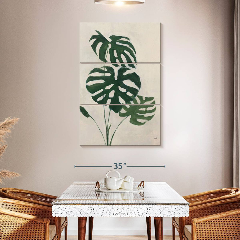 Harnek Palm Botanical I, H 38 po x l 24 po