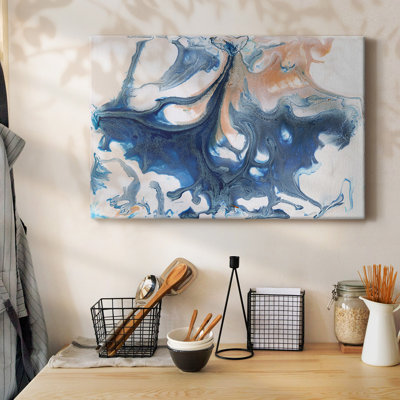 Toile tendue I-Gallery Dancing Blue