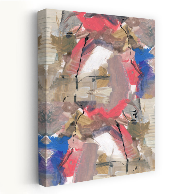 Art contemporain contemporain abstrait géométrique, H 36 po x l 24 po