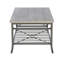Ensemble de table de salon en bois 3 pièces avec base en métal Kamari-498765538