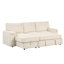 Ustyle Sleeper With Storage Bags And Armrest Cup Holders - 3 Furniture Relaxing Sectional Beverage-688962727