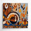 Art mural sur toile brun de l'Action de grâce de style scandinave brun-236354147