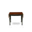 Ensemble de table de salle à manger rectangulaire en bois massif avec plateau Dropleaf-106903105-106903108-122914380