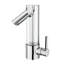Uffizi Vessel Single Hole Bathroom Faucet with Glass Lever Handle