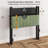 Queen Size Headboard, Adjustable Upholstered Headboard With 2 Tier Shelves And Pegboard With Charging Stations And LED Lights, Modern Bed Headboard With Storage Chenille And Forest Green-1174191341