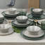 Nevsa Piece Ceramic Dinnerware Set - Service for 6
